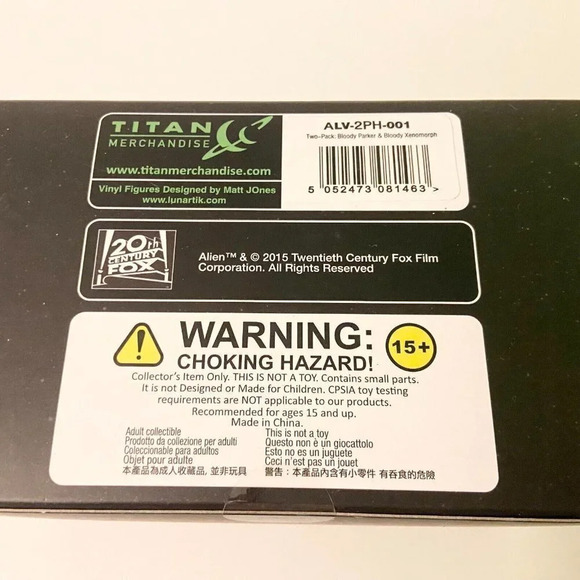 2015 Titans Vinyl Figure Alien Twin Pack Parker and Big Chap Action Figure - Picture 11 of 12